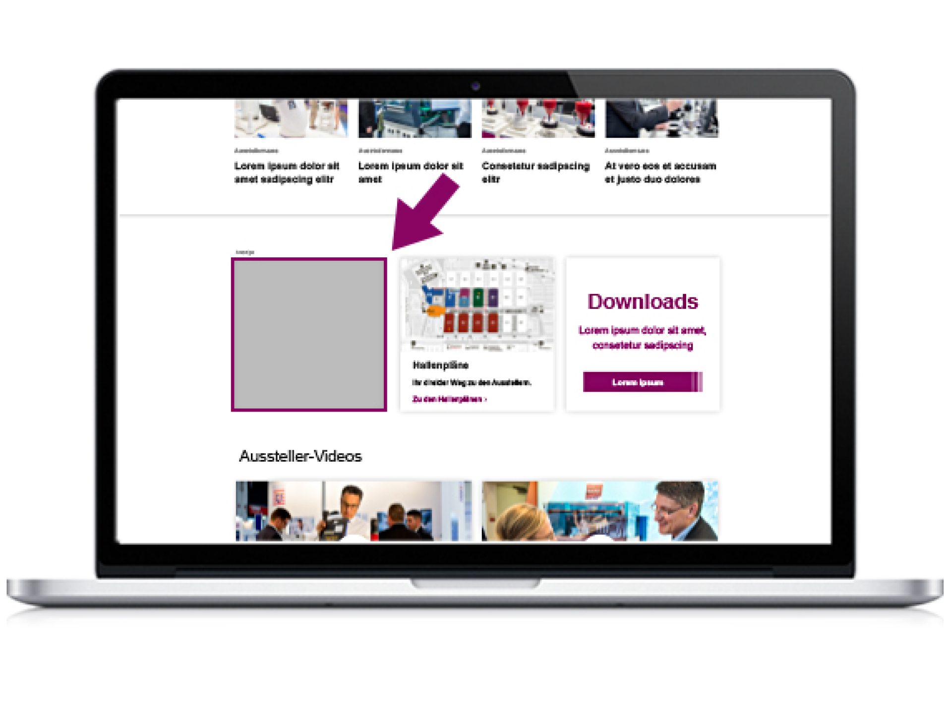 Medium rectangle (home page)