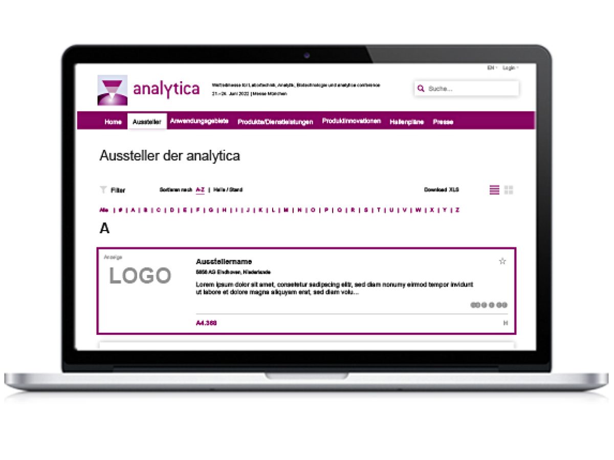 Top-of-the-list-Platzierung