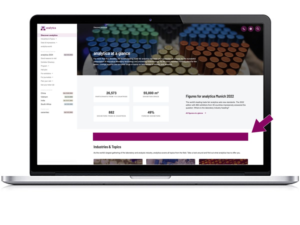 Landing-Page Banner Center