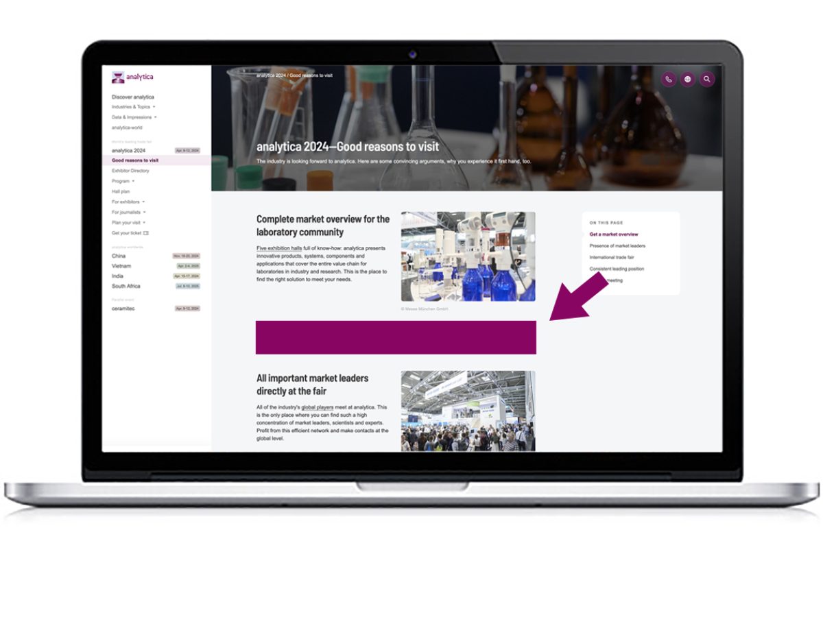 Content-Page Banner Bottom auf analytica.de